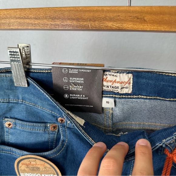 NWT Weatherproof Vintage Slim Fit Jeans / Size Kids 10 - Picture 3 of 7